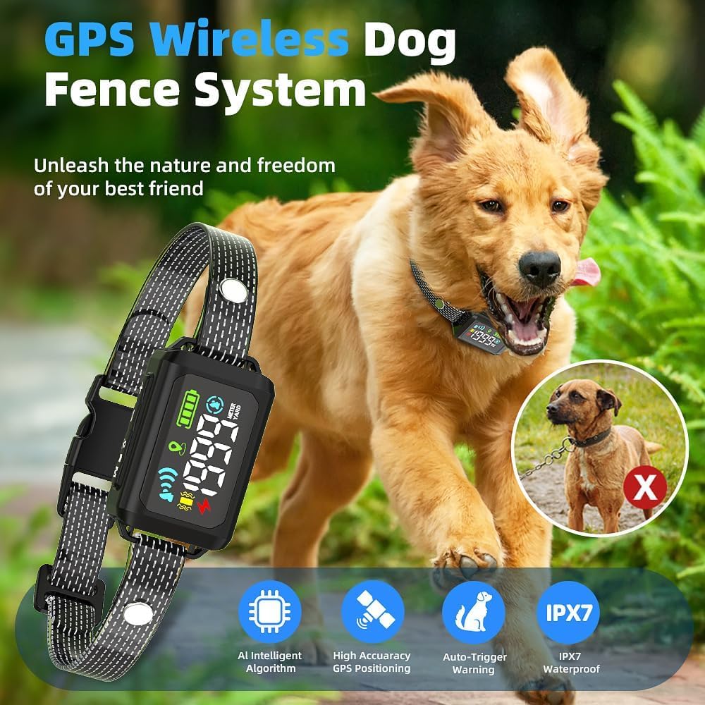 GPS Electric Wireless Dog Fence System