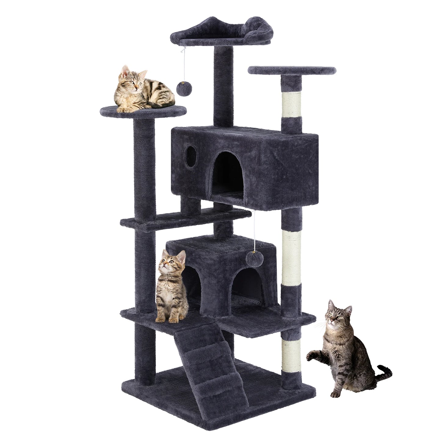 Multi-Level Cat Tree Tower for Indoor Cats