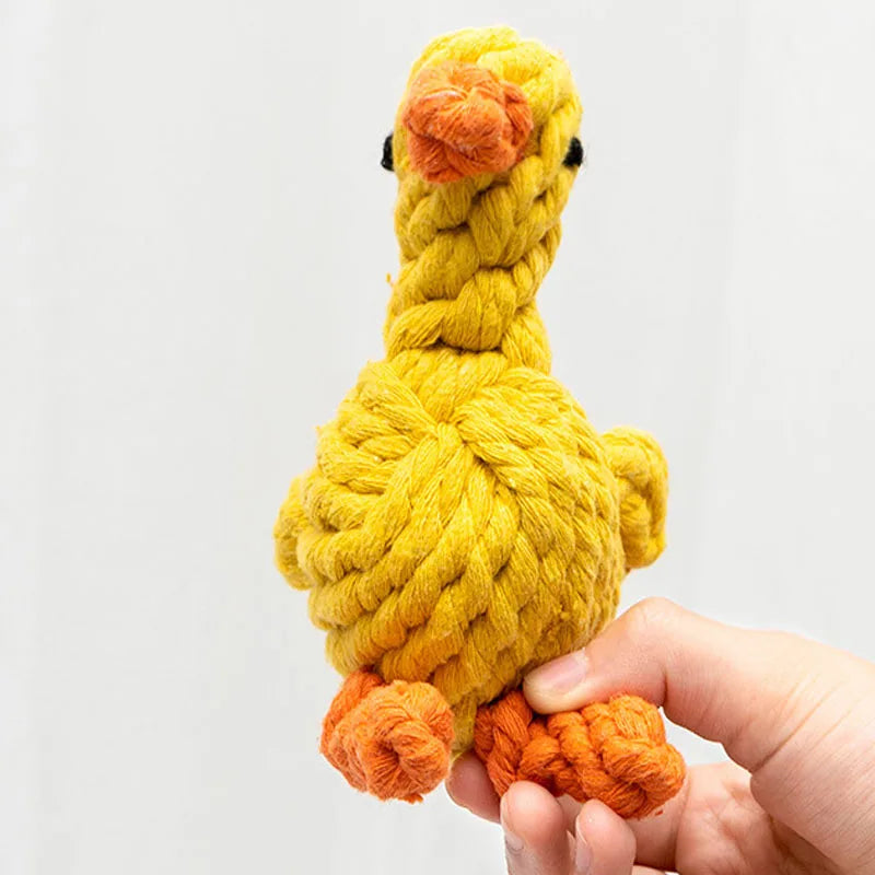 Bite-Resistant Rope Knot Ball Toy