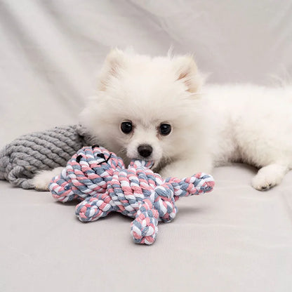 Bite-Resistant Rope Knot Ball Toy