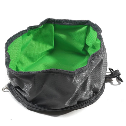 Portable Collapsible Pet Water & Food Feeder Bowl