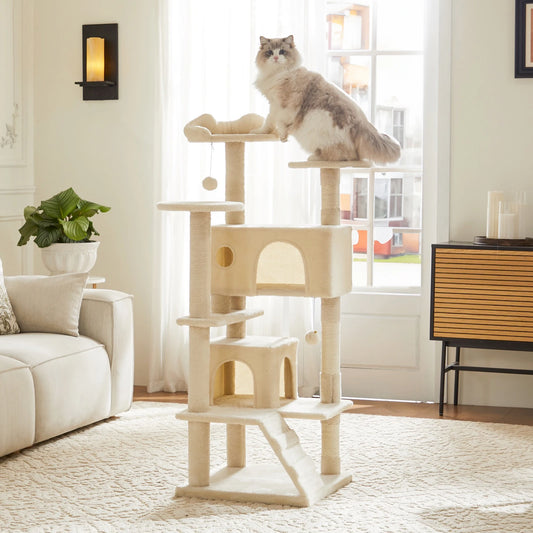 Multi-Level Cat Tree Tower for Indoor Cats