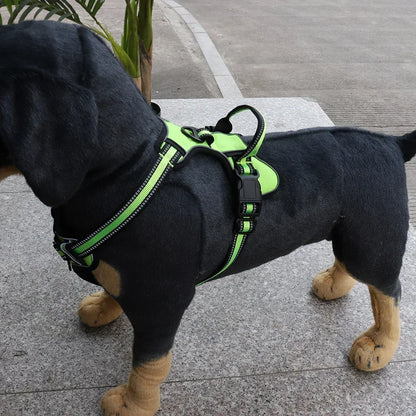 Adjustable Reflective No-Pull Dog Harness Vest
