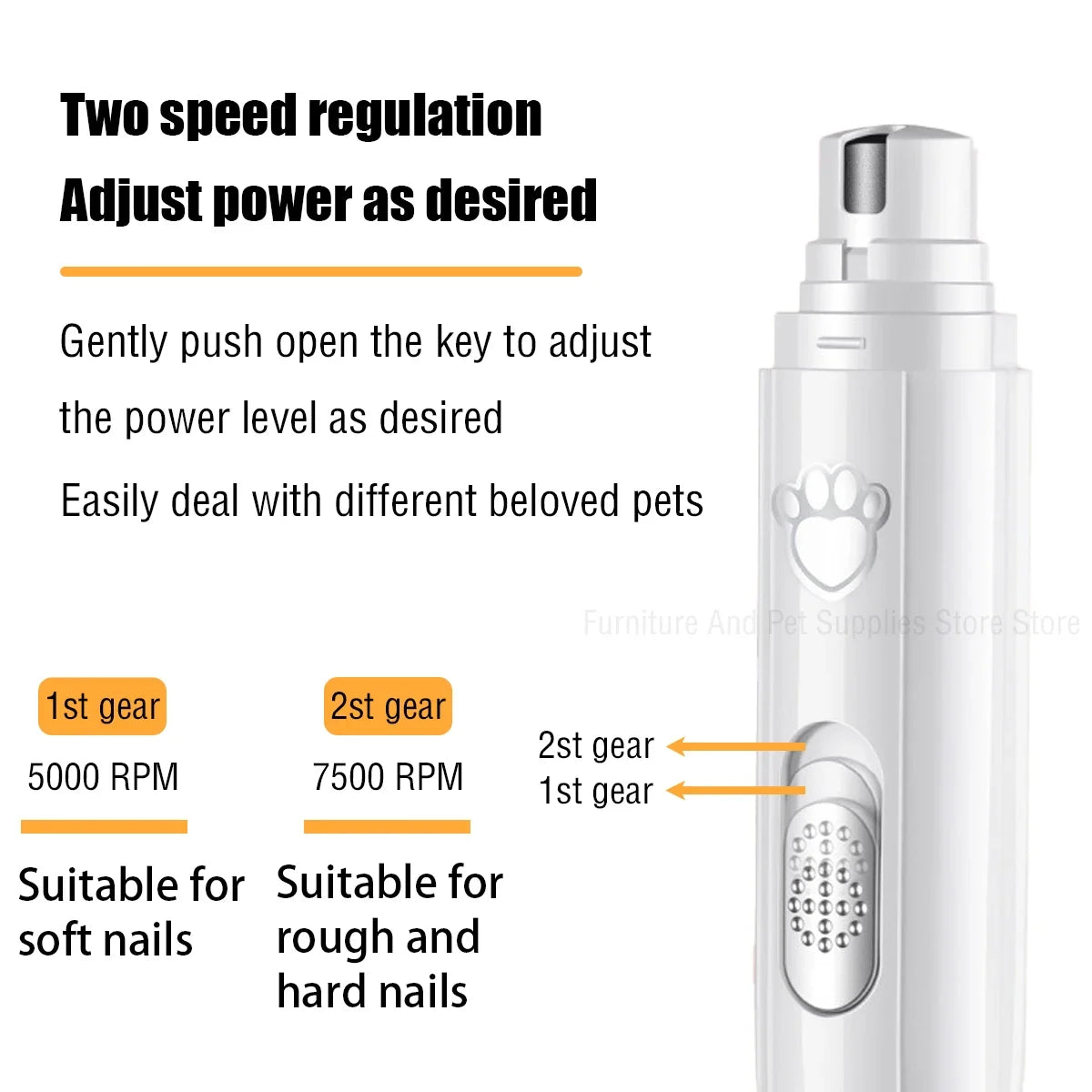 Electric Pet Nail Grinder