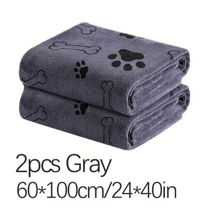 Soft Microfiber Dog Towels