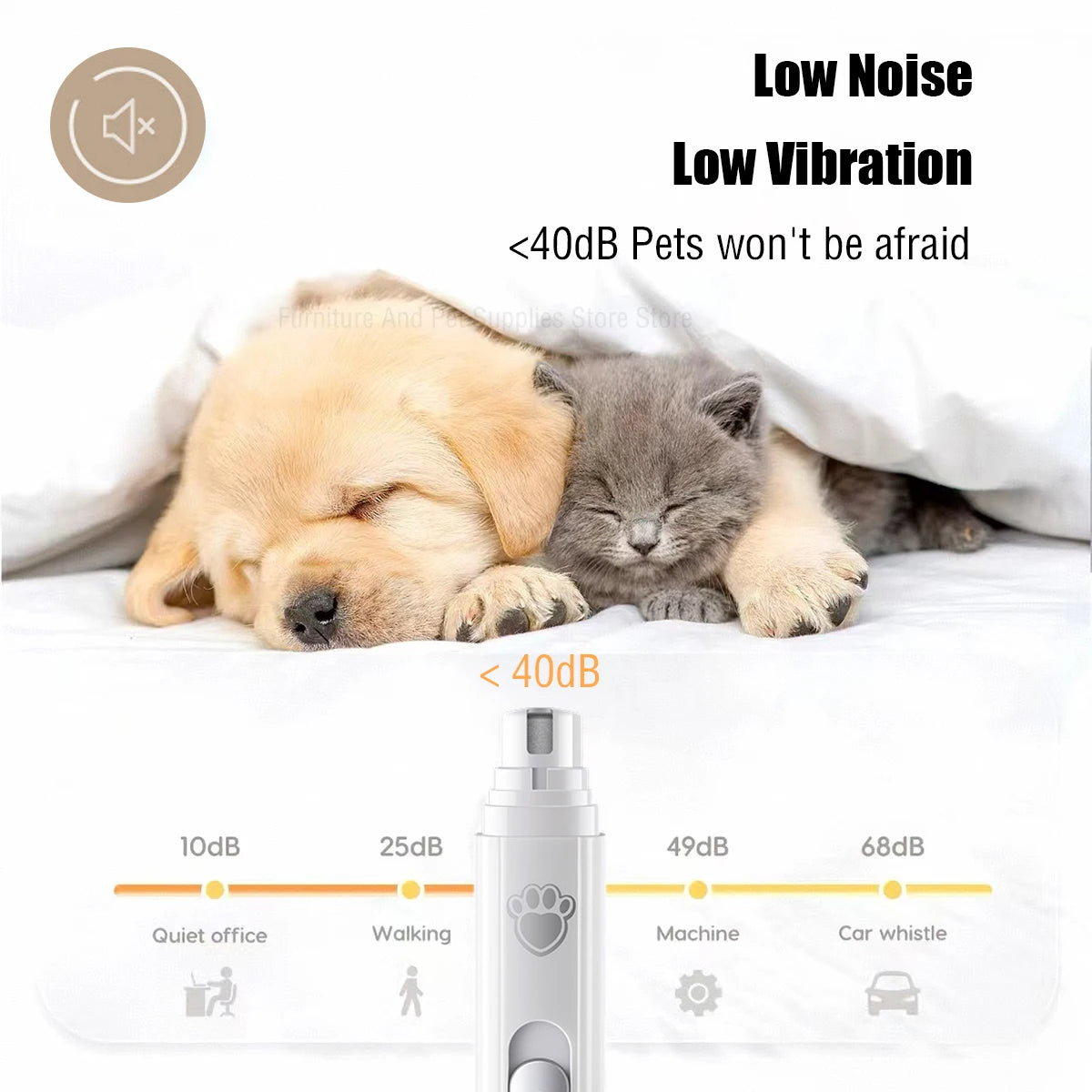 Electric Pet Nail Grinder