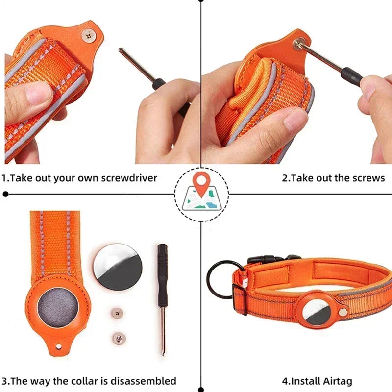 Anti-Lost Reflective Dog Collar
